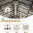 Outdoor Aluminum Patio Gazebo-125313572-125313568
