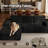 Boneless Alcala L-Shaped Plush Upholstered Comfy Cloud Sectional Sofa-1069440017