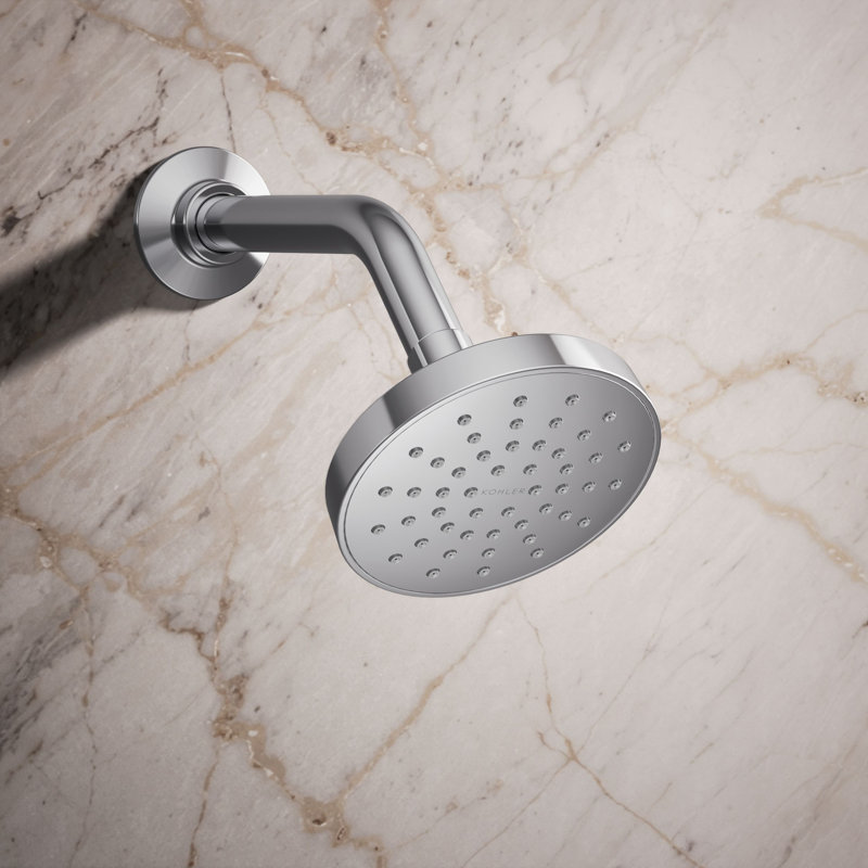 Elate Single-Function Showerhead, 1.5 Gpm, Polished Chrome