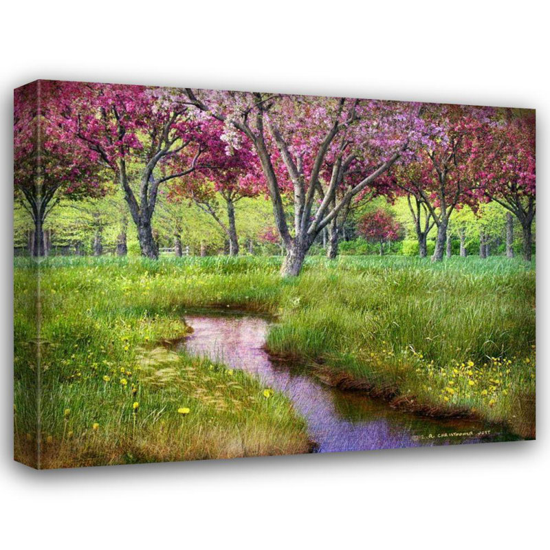 «Lark Manor ™ Vest», art sur toile tendue par Chris Gallery: Summer Spring, H 15 po x l 18 po