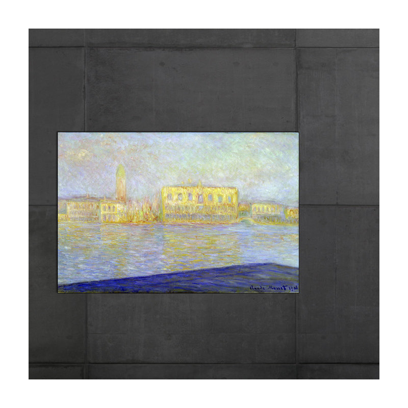 Claude Monet - Wrapped Canvas Painting, 60cm H x 90cm W x 1.8cm D