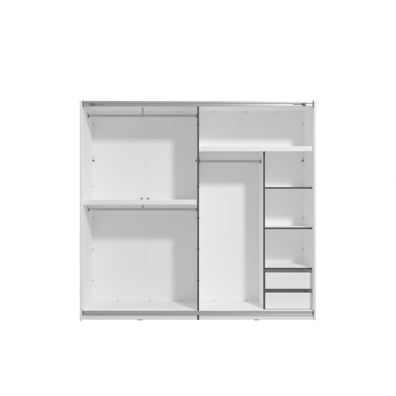 Renona 1 Door Manufactured Wood Wardrobe