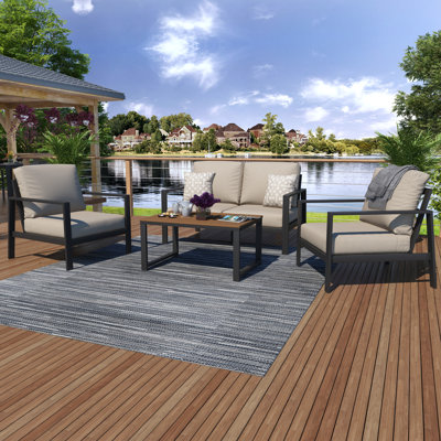 Ensemble de conversation Townsend avec coussins Sunbrella®