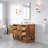 Tessa 48 In. Mango Wood Carrara White Marble Countertop Bath Vanity with Satin Gold Faucet