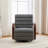 30.3"W Modern Upholstered 360° Swivel Accent Chair with Solid Wood Armrests and Comfy Channel Tufted Lounge Reading Chair-1749581255