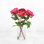 Silk Peony Flower Arrangement In Vase