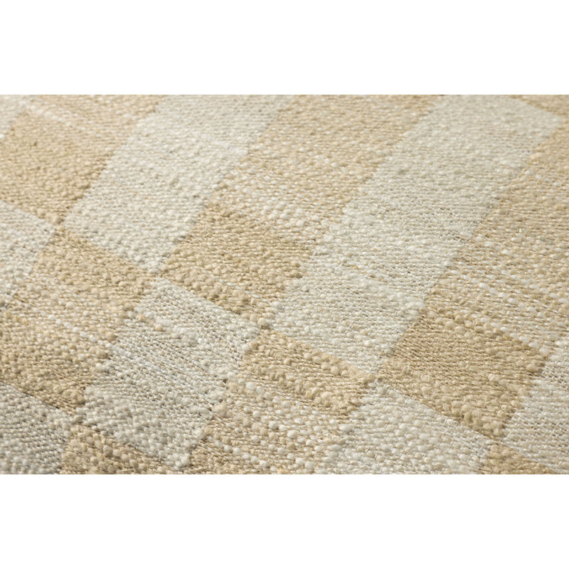 Amber Lewis x Loloi Adams Throw Pillow, Down, Sand/Ivory