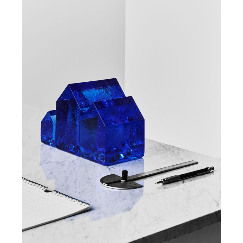 Kosta House, Medium, Blue