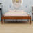 All-in-One Low Profile Bed Base Featuring Durable Wood Slats and Sturdy Metal Bracing, Simple Setup Design-1963804293