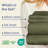 100% Cotton Sheet Set, 400 Thread Count Hotel Luxury Bedding, Soft & Breathable Bed Sheets, 4 Piece Set-103254606-103254602