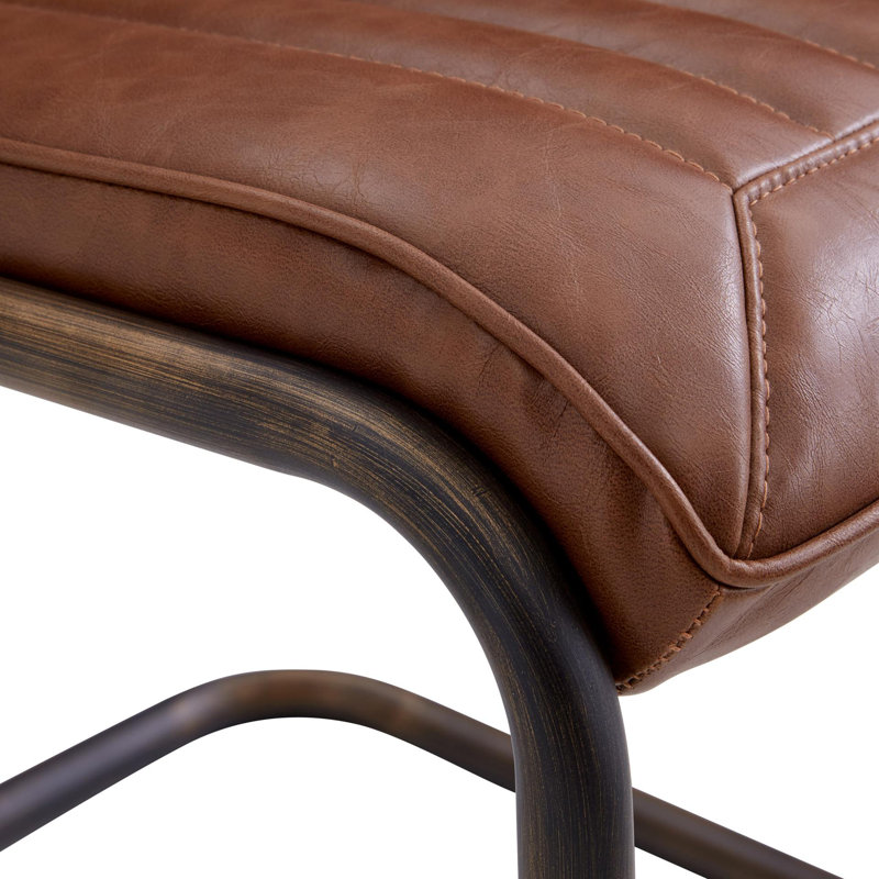 Polyurethane Side Chair in Brown