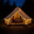 33ft Solar Christmas Rope Lights Outdoor, 200 Led Warm White String Lights With 8 Modes, Waterproof Clear Wire Rope Lights For Fence, Patio, Garden, Yard Decor-731724530