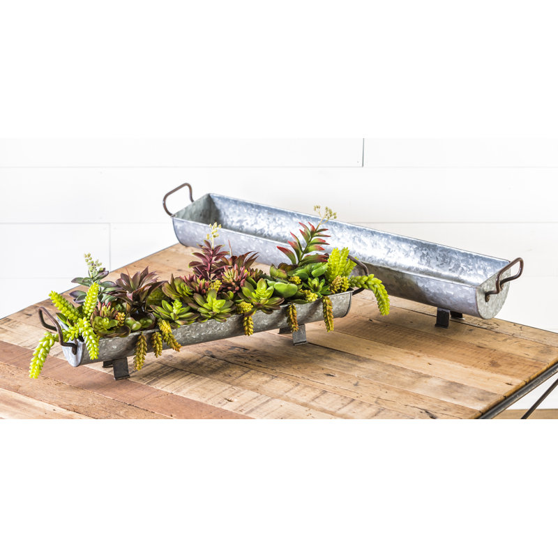 Whitton Metal Elevated Planter