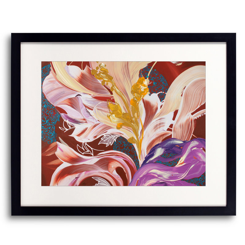 Decadence Print by Novi Lim, Black Framed Paper, 24" H x 30" W
