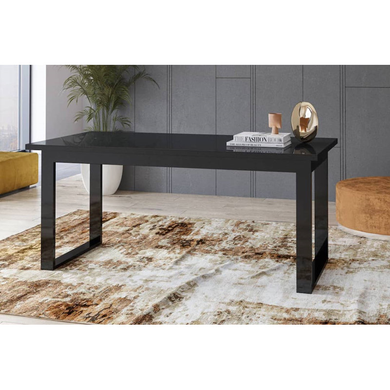 Jefson Dining Table, Black