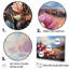 «Tulipes mauves sur une montagne», impression sur toile-1558975968-1558975963