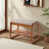 Beige / bois naturel