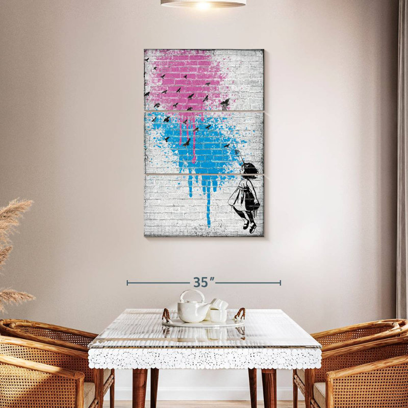 Leisha Murmuration, 45" H x 28" W
