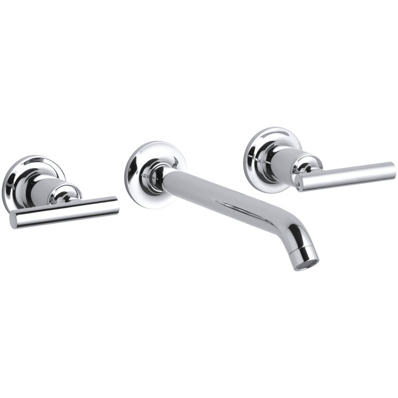Purist® Wall mounted Bathroom Faucet, Polished Chrome