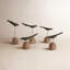 5 Piece Soma Loft Flock Statue Set-1581500727