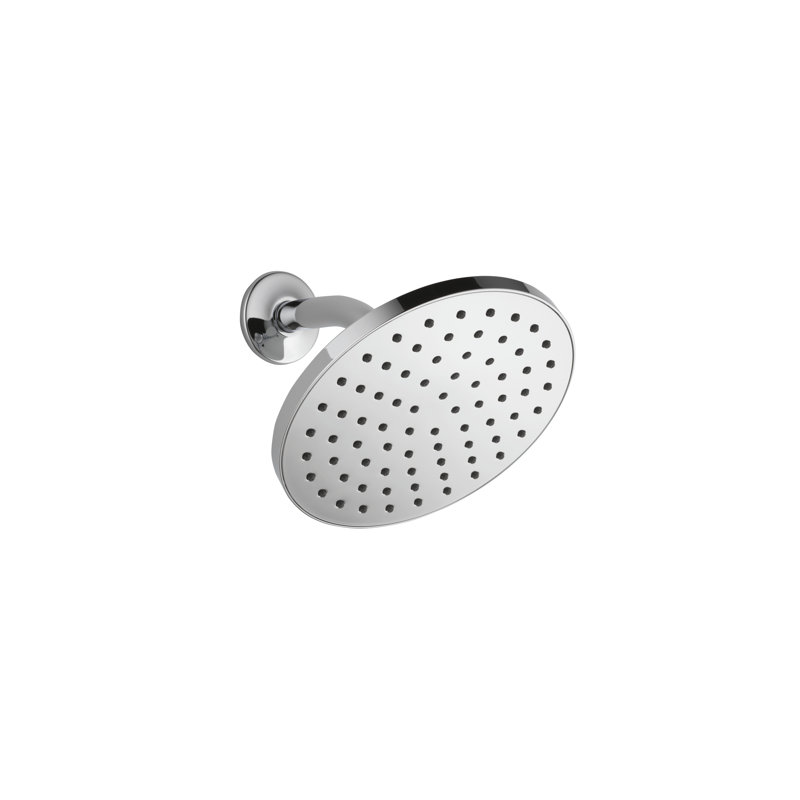 Pomme de douche fixe à 1 réglage, Chrome