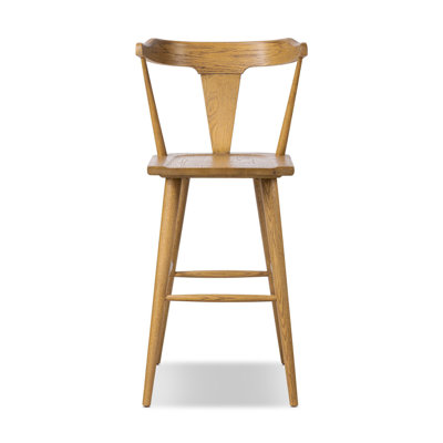 Garth Solid Wood Bar Stool