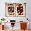 «King and Queen of Hearts» en bois sur impression sur toile-468492091
