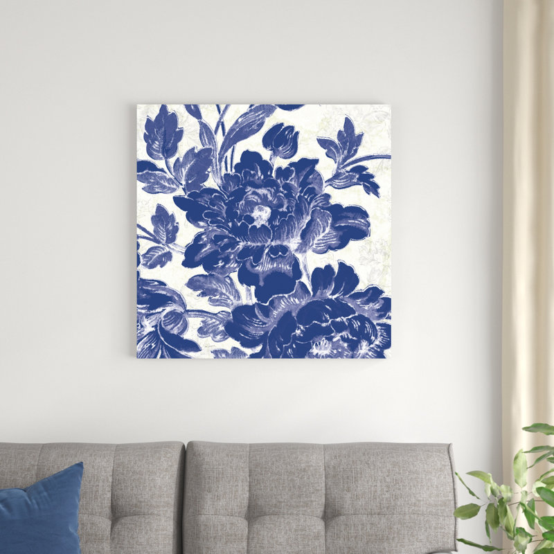 Toile Roses VI, H 30 po x l 30 po