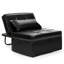 Latitude Run® 4 en 1 canapé-lit multifonctionnel convertible canapé-lit pliant noir