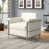 White Faux Leather