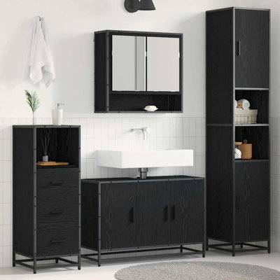 Vanity & Mirror Set