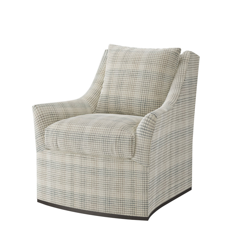 Chaise pivotante Riley, Ardoise Clarkton, Expresso