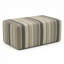 Berlin Gardens Lilly Hive 18X30x13 Rectangle Pouf-673156268