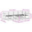 Vidaxl Sofa Set Outdoor Sectional Garden Furniture Terrace Seating Modern