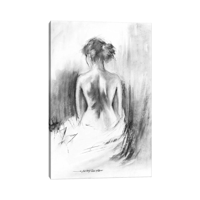 Soft Silhouette II by E.A. Orme - Wrapped Canvas Gallery-Wrapped Canvas Giclée, 66.04 cm H x 45.72 cm W x 1.91 cm D