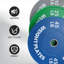 Plaques de poids robustes recouvertes de caoutchouc - Plaques de protection partielles de 2 pouces pour l'entraînement en force à la maison et le micro chargement