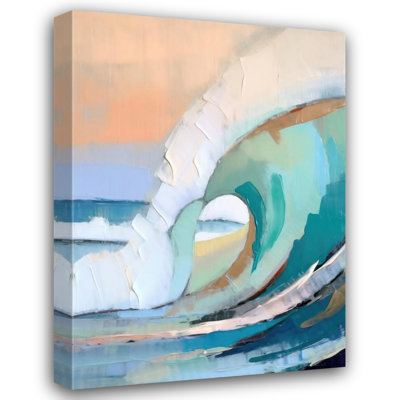 «Waves 3» sur toile