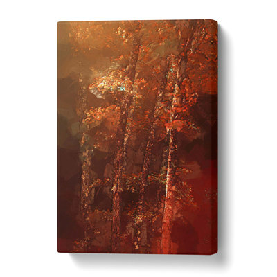 Trees Of Autumn - Wrapped Canvas Print