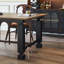 Table rectangulaire rétro exquise et durable-169826878