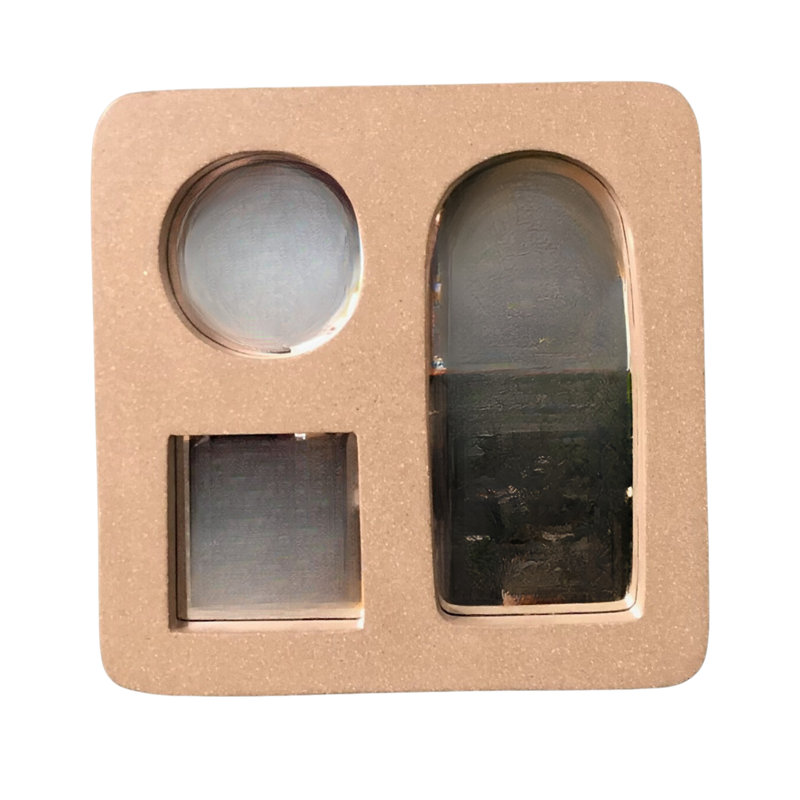 Trio Mirror, Oatmeal