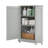 Bathroom Cabinet Triangle Corner Storage Cabinet with Adjustable Shelf-646777742