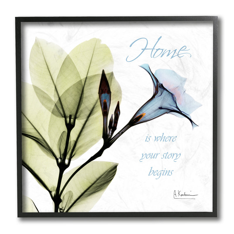 «Your Story Begins Expression» par Albert Koetsier - impression d'art graphique, H 12 po x l 12 po x P 1,5 po