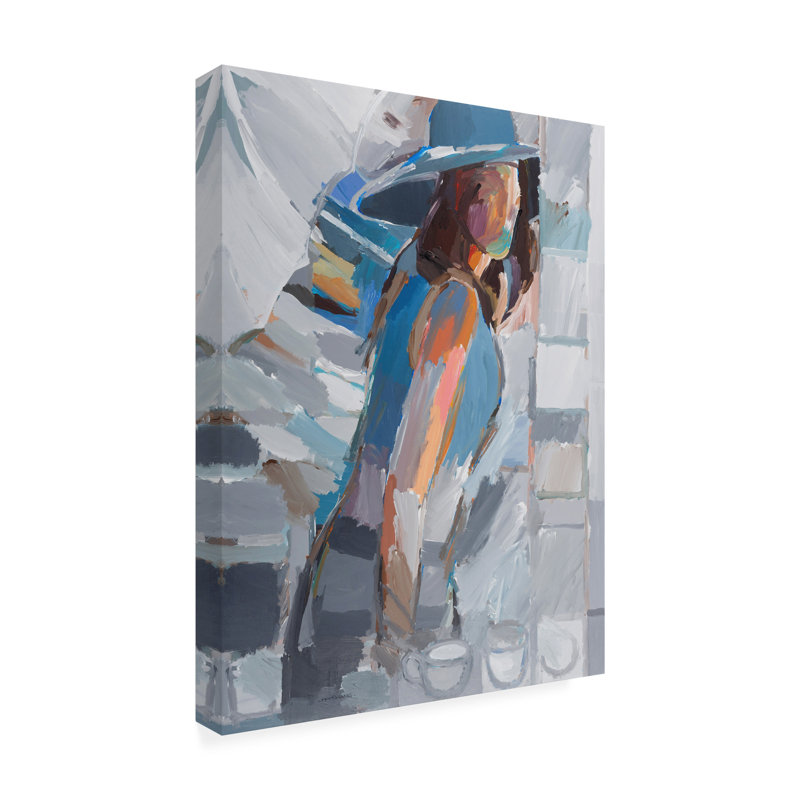 Art sur toile, Hooshang Khorasani, H 19 po x l 14 po