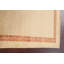 Tapis beige en laine noué à la main de conception unique 3 pi 1 po x 5 pi 1 po New Age