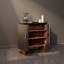 Armoire d'appoint moderne en bois avec portes