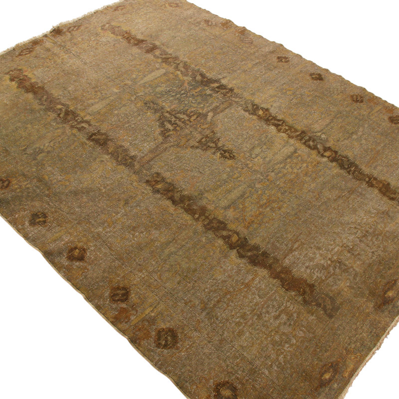 One-of-a-Kind 5'1" X 6'8" Hand Knotted Area Rug