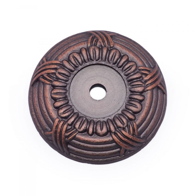 Contre-plaque à boutons croisés et pétales série BP, Distressed Copper