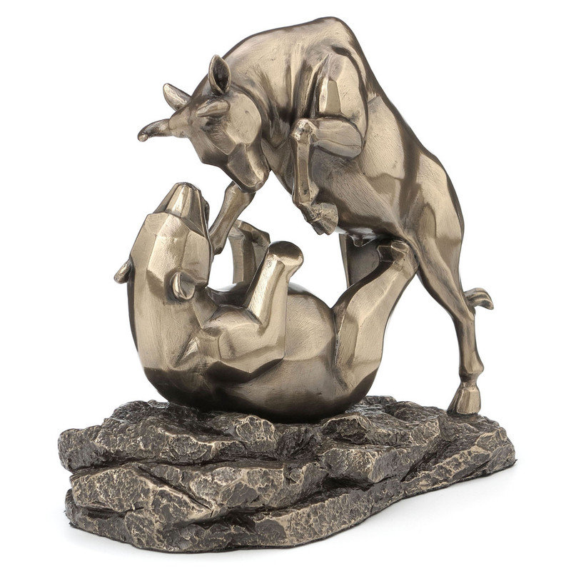 Figurine taureau 7,48 po Stock Market