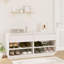 Rockelle 8 Pair Shoe Storage Cabinet