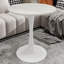 Table de salle à manger compacte en marbre, design moderne, idéale pour un usage domestique